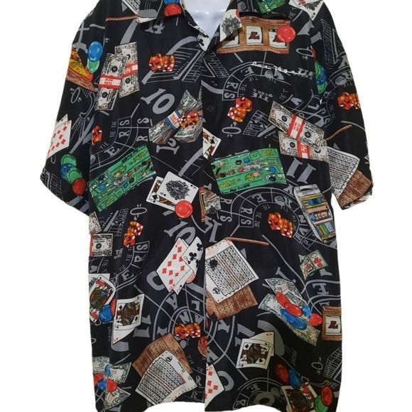 Las Vegas Hawaiian style shirt - Picture 2 of 8